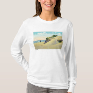 Ansicht der typischen Neu-England Sanddünen T-Shirt