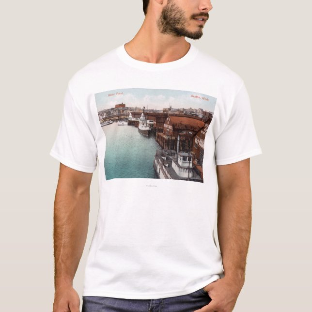 Ansicht der Ufergegend T-Shirt (Vorderseite)