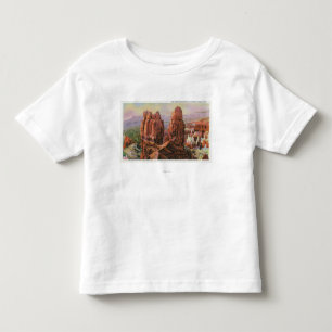 Ansicht der Wachposten Kleinkind T-shirt
