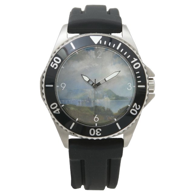 Ansicht der Wasserwerke von Fairmont (Philadelphia Armbanduhr (Vorderseite)