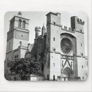 Ansicht der Westfassade und des Turms Mousepad