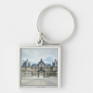 Ansicht der Westfassade von Chateau de Maisons Schlüsselanhänger