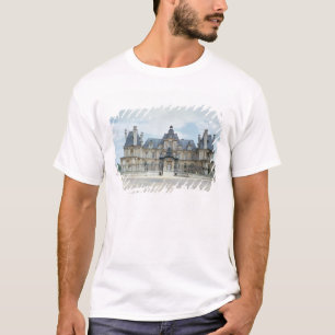 Ansicht der Westfassade von Chateau de Maisons T-Shirt