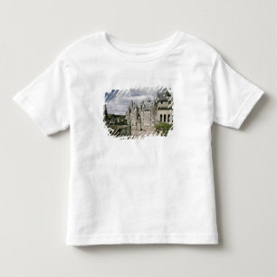 Ansicht der Westfassade von wieder hergestellt Kleinkind T-shirt