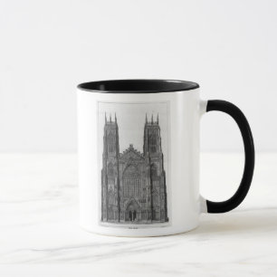 Ansicht der Westfront von York-Kathedrale Tasse