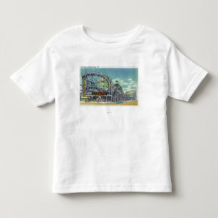 Ansicht der Wirbelsturm-Achterbahn # 2 Kleinkind T-shirt