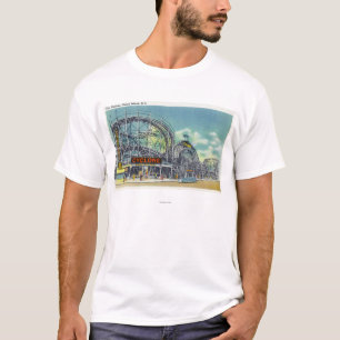 Ansicht der Wirbelsturm-Achterbahn # 2 T-Shirt
