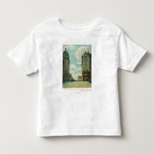 Ansicht der Wolkenkratzer, die 1906 überlebten Kleinkind T-shirt