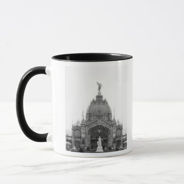Ansicht der zentralen Haube Tasse (Links)