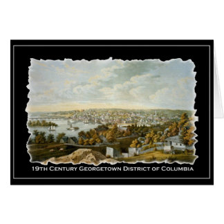 Ansicht des 19. Jahrhundertsvon Georgetown,