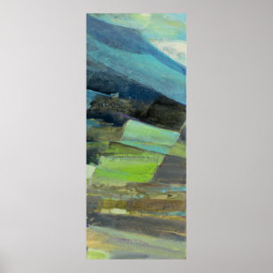 Ansicht des abstrakten Druckes 2 der Küsten-II   Poster