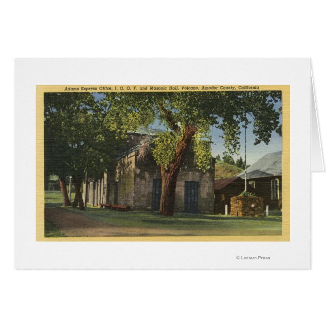 Ansicht des Adams Express Office (Vorderseite (Horizontal))