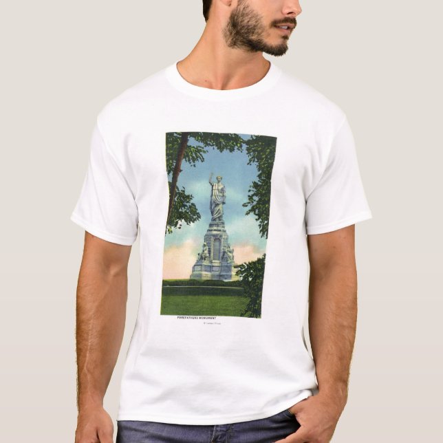 Ansicht des Ahne-Monuments # 2 T-Shirt (Vorderseite)
