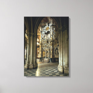 Ansicht des Altars und des "Transparente", c.1720 Leinwanddruck