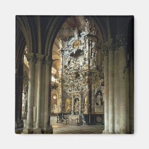 Ansicht des Altars und des "Transparente", c.1720 Magnet