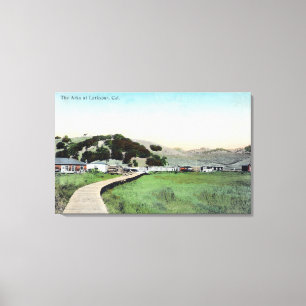 Ansicht des ArksLarkspur, CA Leinwanddruck