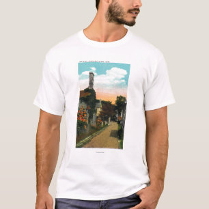 Ansicht des Aschen-Wegs T-Shirt