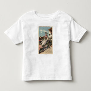 Ansicht des Auftrag-Gasthauses u. des Kleinkind T-shirt