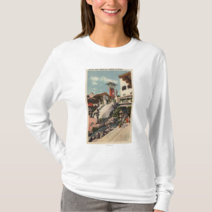 Ansicht des Auftrag-Gasthauses u. des T-Shirt