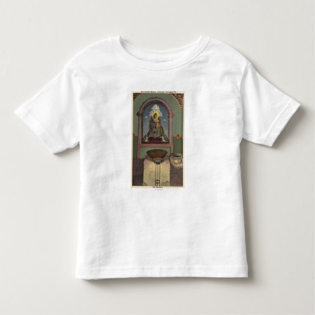 Ansicht des Auftrags u. des Baptistry Kleinkind T-shirt (Vorderseite)