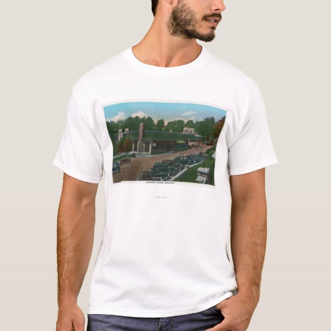Ansicht des Ausable Abgrund-Eingangs T-Shirt (Vorderseite)