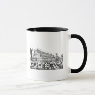 Ansicht des Äußeren des Kristallpalastes Tasse