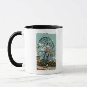 Ansicht des berühmten Wunder-Riesenrads Tasse