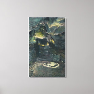 Ansicht des Brautaltars Leinwanddruck