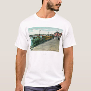 Ansicht des Bucht-Ufers UnlimitedSanta Cruz, CA T-Shirt