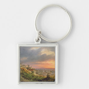 Ansicht des Butte Montmartre, c.1830 Schlüsselanhänger