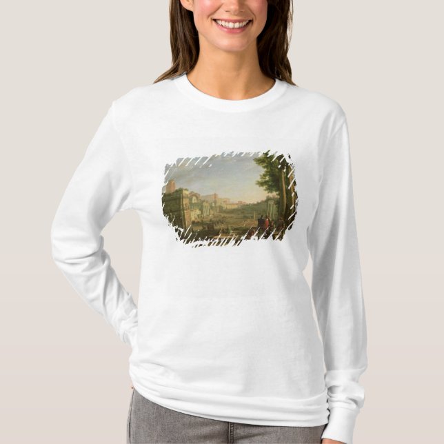Ansicht des Campos Vaccino, Rom, 1636 T-Shirt (Vorderseite)