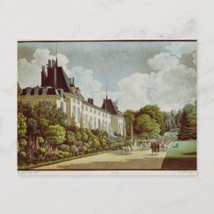 Ansicht des Chateaus de la Malmaison Postkarte