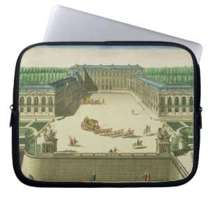Ansicht des Chateaus von St.-Wolke, graviert durch Laptopschutzhülle