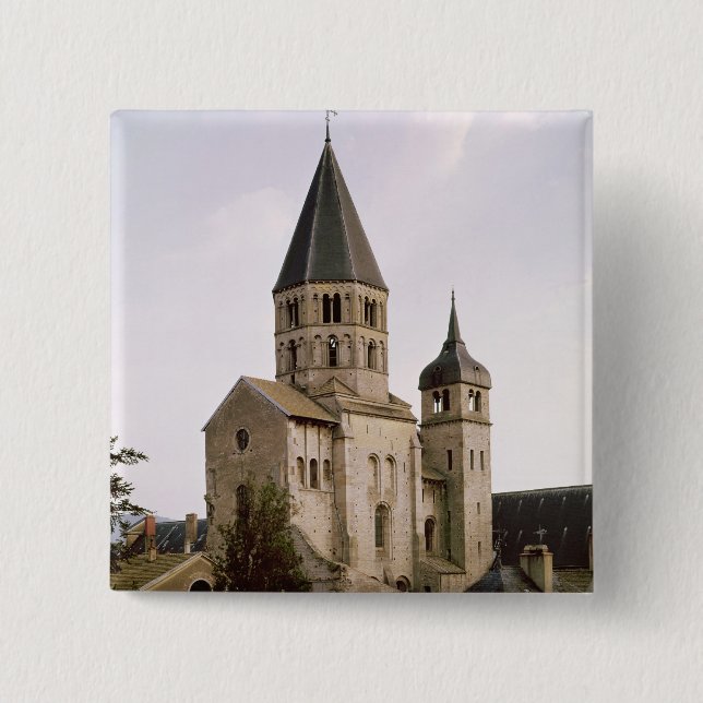 Ansicht des Clocher de L'Eau Benite Button (Vorderseite)