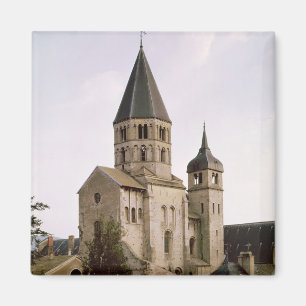 Ansicht des Clocher de L'Eau Benite Magnet