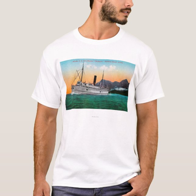 Ansicht des Dampfers Jefferson T-Shirt (Vorderseite)