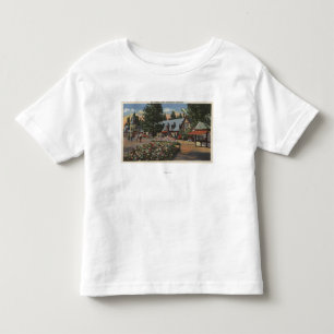 Ansicht des Dorfs Kleinkind T-shirt