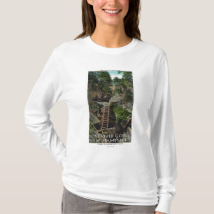 Ansicht des Eingangs zum Urteil Hall von Plato T-Shirt