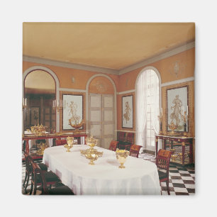 Ansicht des Esszimmers Magnet