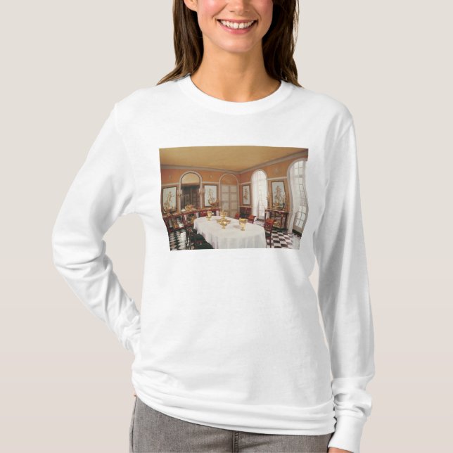 Ansicht des Esszimmers T-Shirt (Vorderseite)
