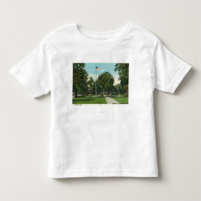 Ansicht des Fahnenmasts am Hochschulpark Kleinkind T-shirt (Vorderseite)