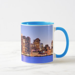 Ansicht des Finanzbezirkes von im Stadtzentrum Tasse