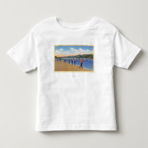 Ansicht des Fischer-Lachsfischens Kleinkind T-shirt