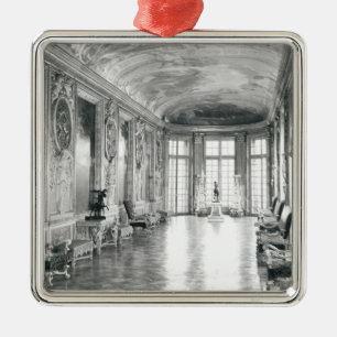 Ansicht des Galerie d'Hercule, im Jahre 1640 Silbernes Ornament