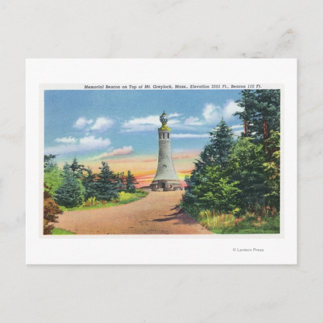 Ansicht des Gedenklichts Postkarte (Vorderseite)