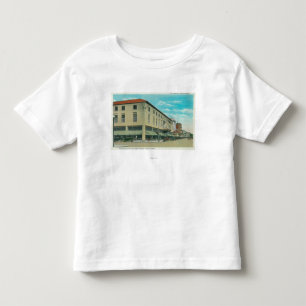 Ansicht des Geschäfts-Blockes auf Idaho-Straße Kleinkind T-shirt