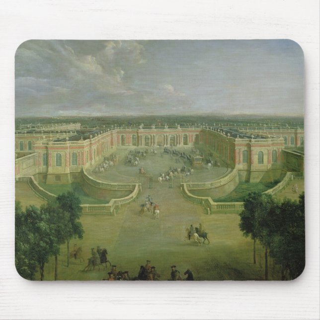 Ansicht des großartigen Trianon, 1722 Mousepad (Vorne)