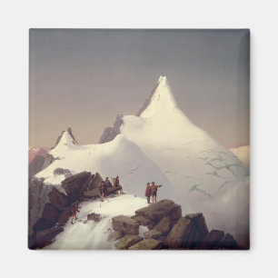 Ansicht des "Grossglockner" Berges Magnet