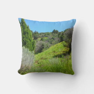 Ansicht des grünen Kissens Kissen