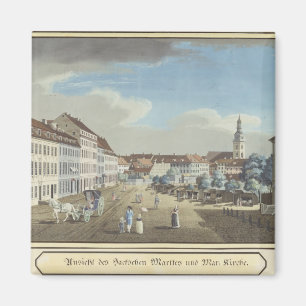 Ansicht des Hackescher Markt Magnet